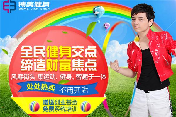 搏美健身彩虹球